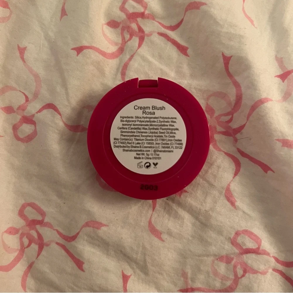 Shaina B. Rosa Cream Blush NEW